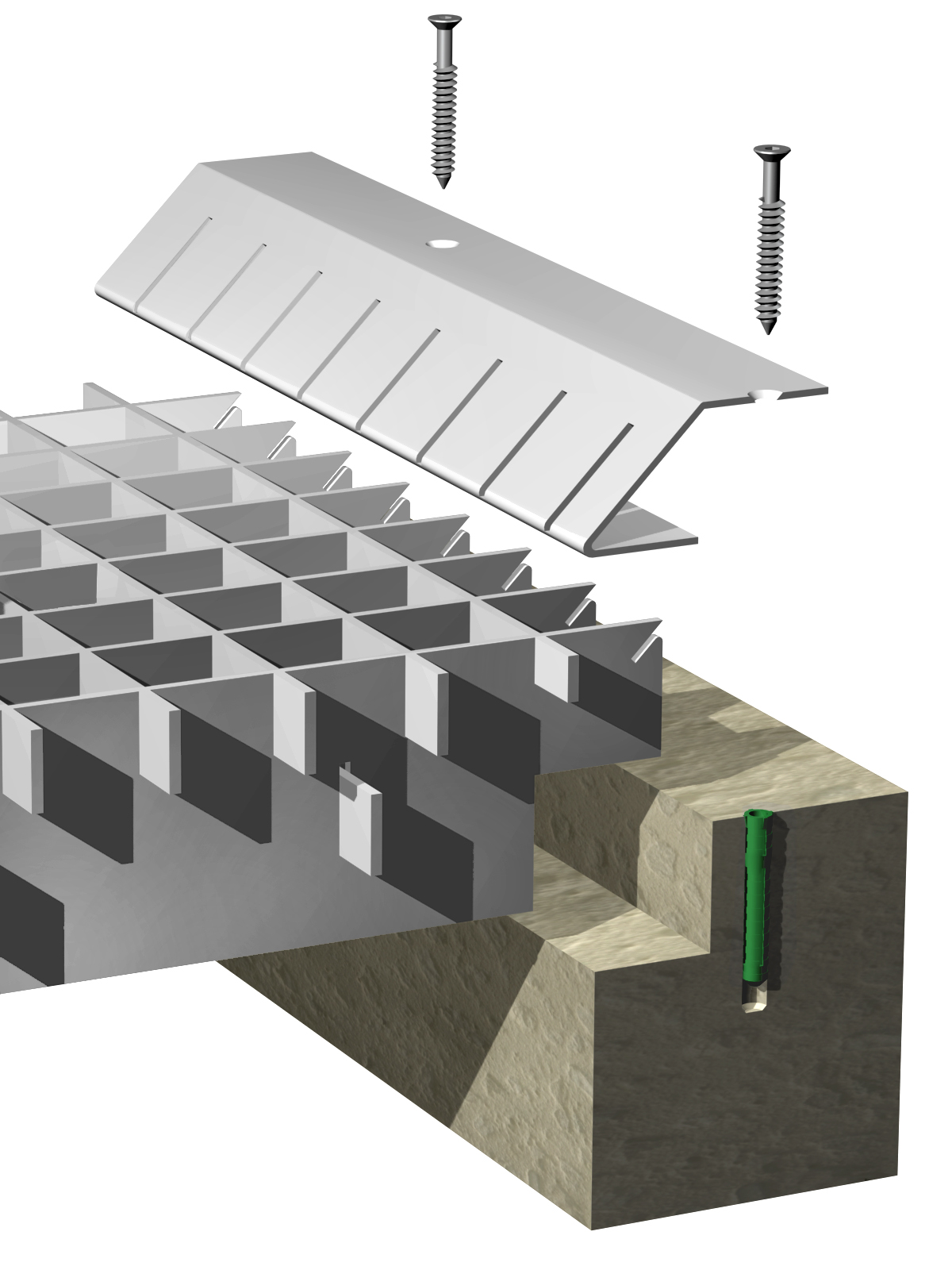 gosseinstabgewverschraubtexpl2 2 bohle gitterroste nach maß